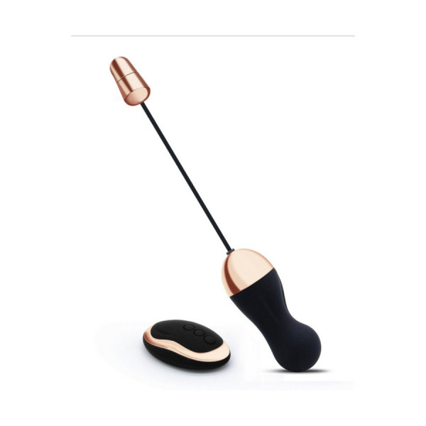 Oeuf vibrant noir 10 vitesses USB 